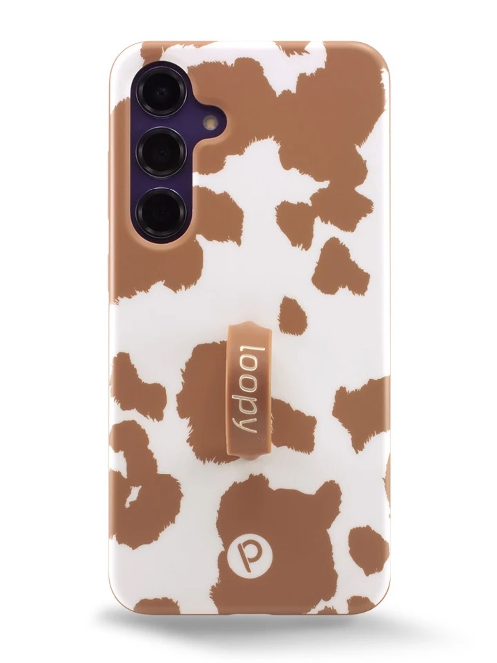 Loopy Samsung Galaxy S24 Plus Cow Print Case